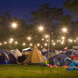 Port Eliot camping area lighting