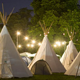 Port Eliot Teepe area lighting